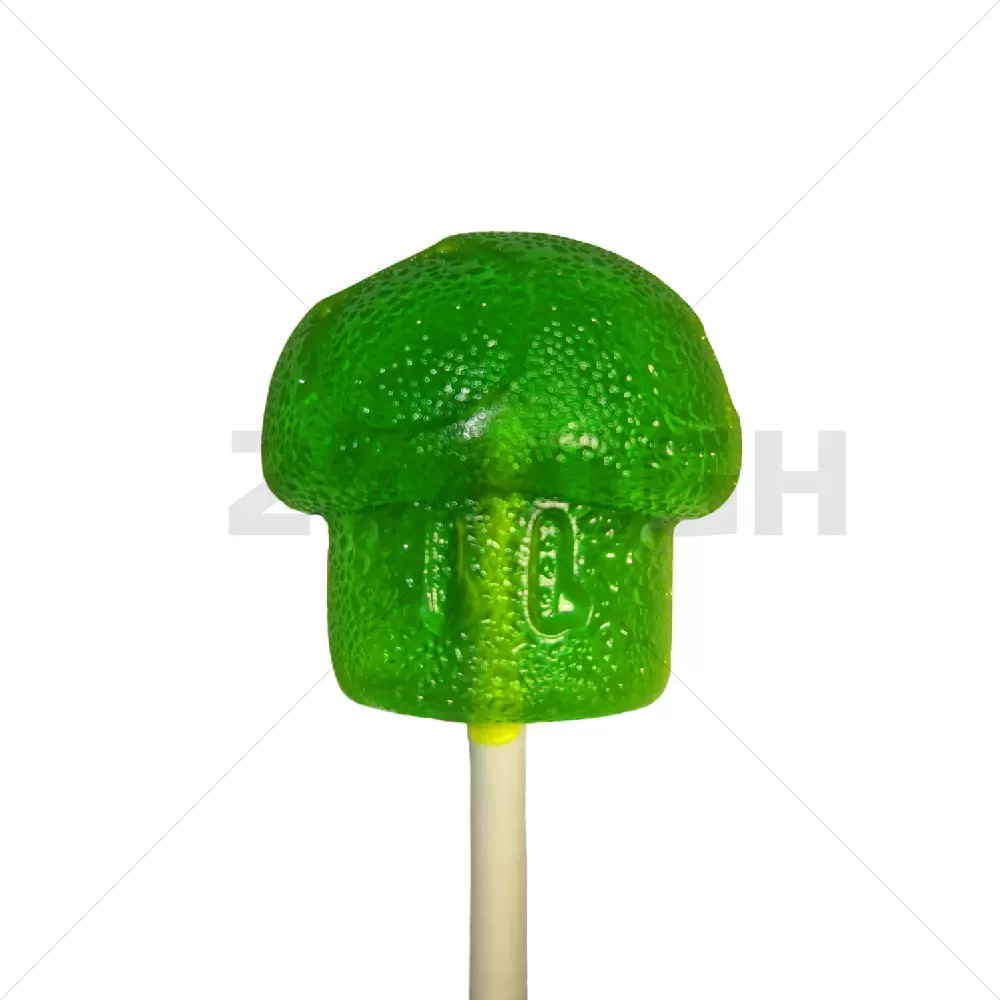 Mushroom Lollypop - Kiwi