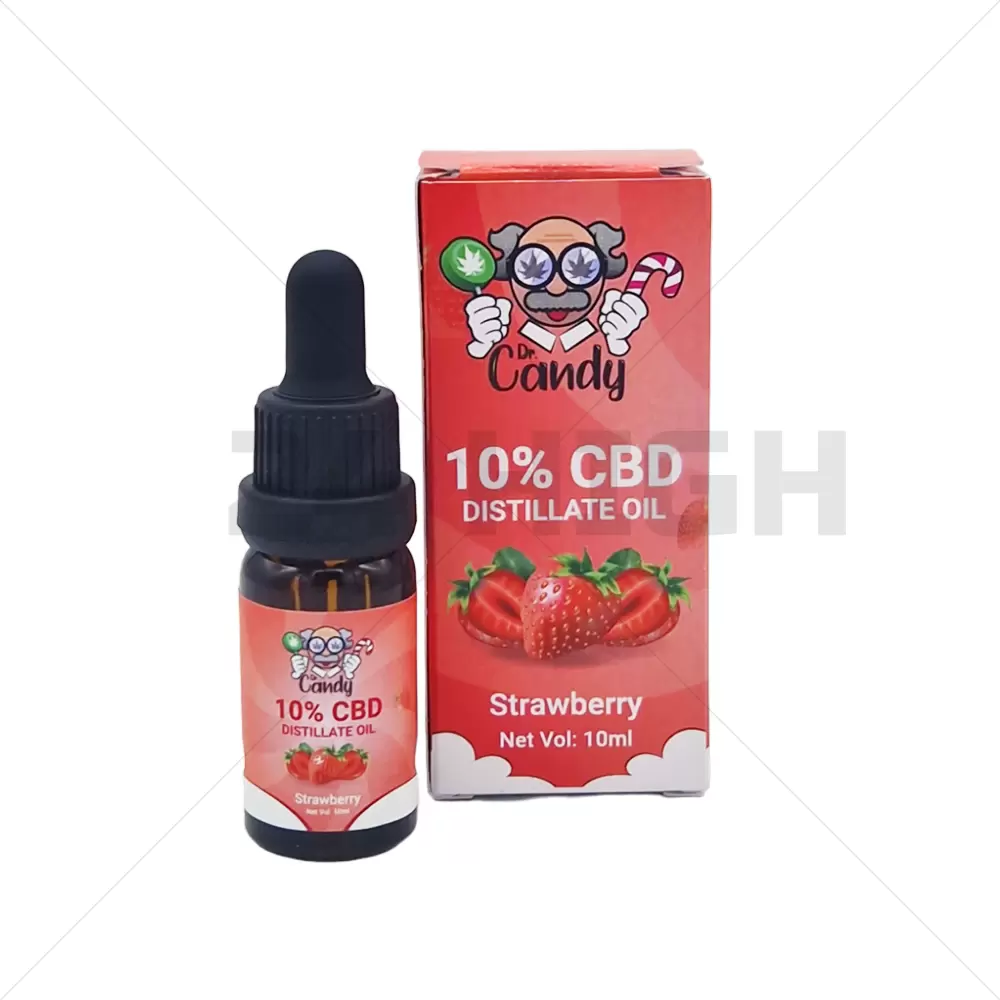 CBD Olie Aardbei 10% - 10ML (1000MG)