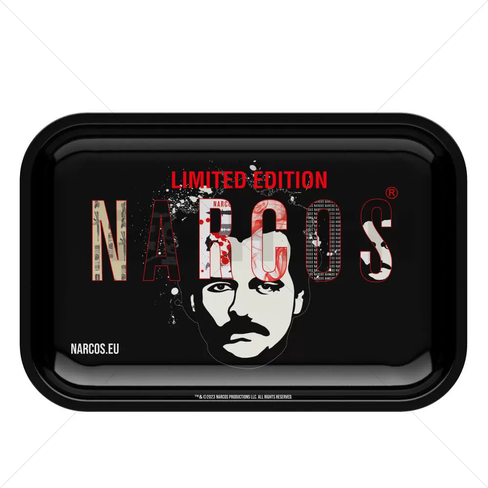 Narcos – Rolling Tray Black Small