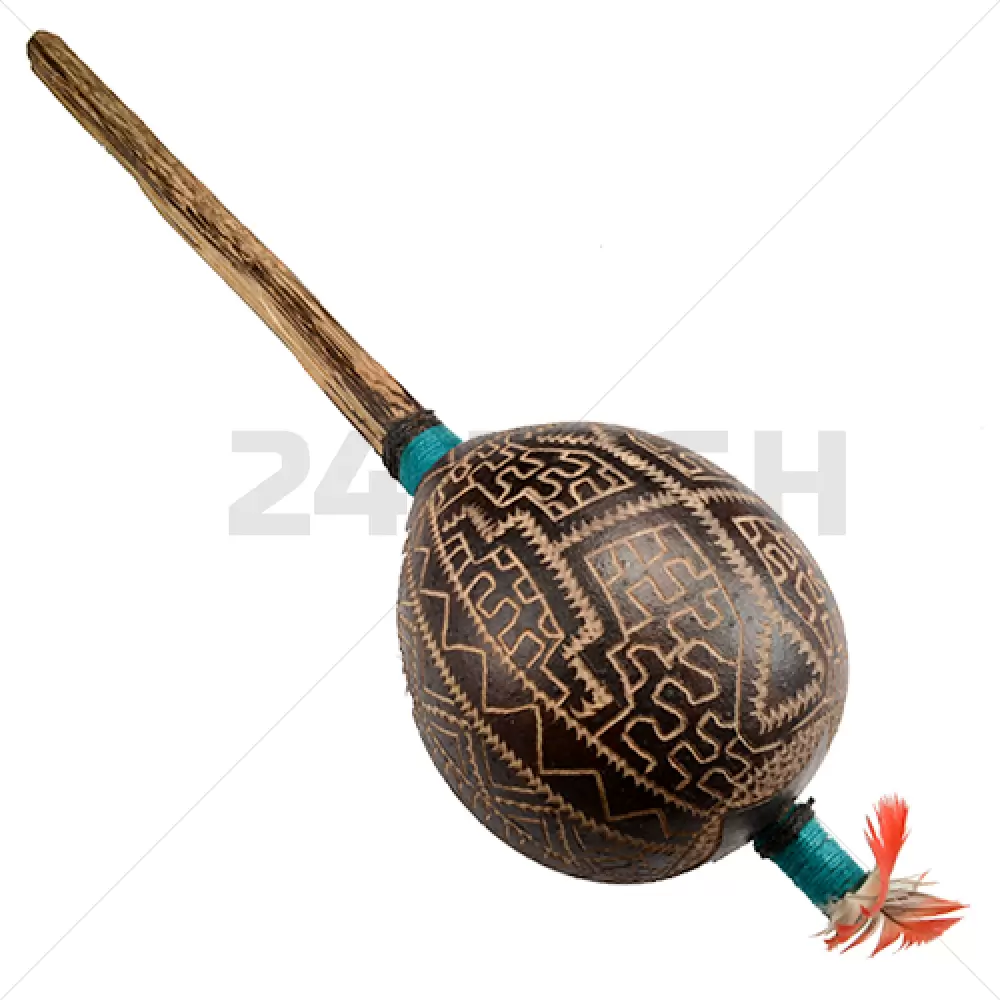 Shipibo Maraca Ratelaar - Peru