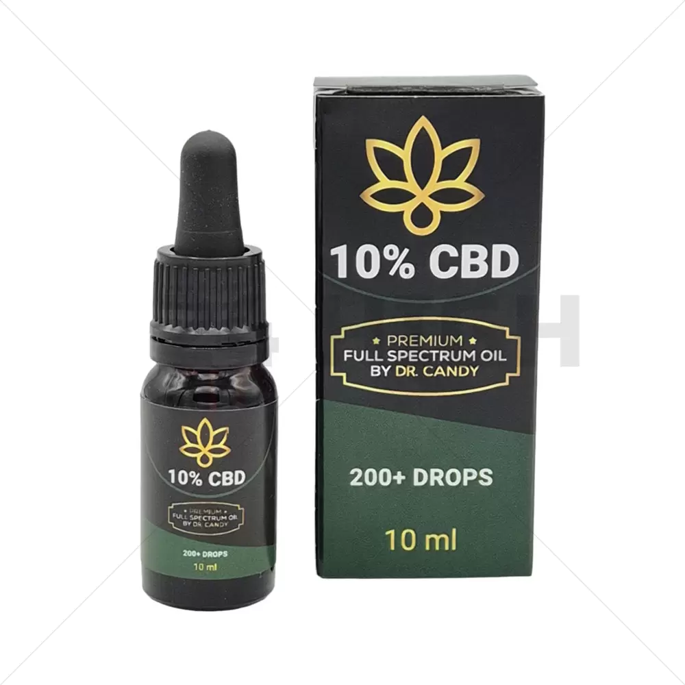 DRC Premium Full Spectrum Olie 10 % - 10 ML