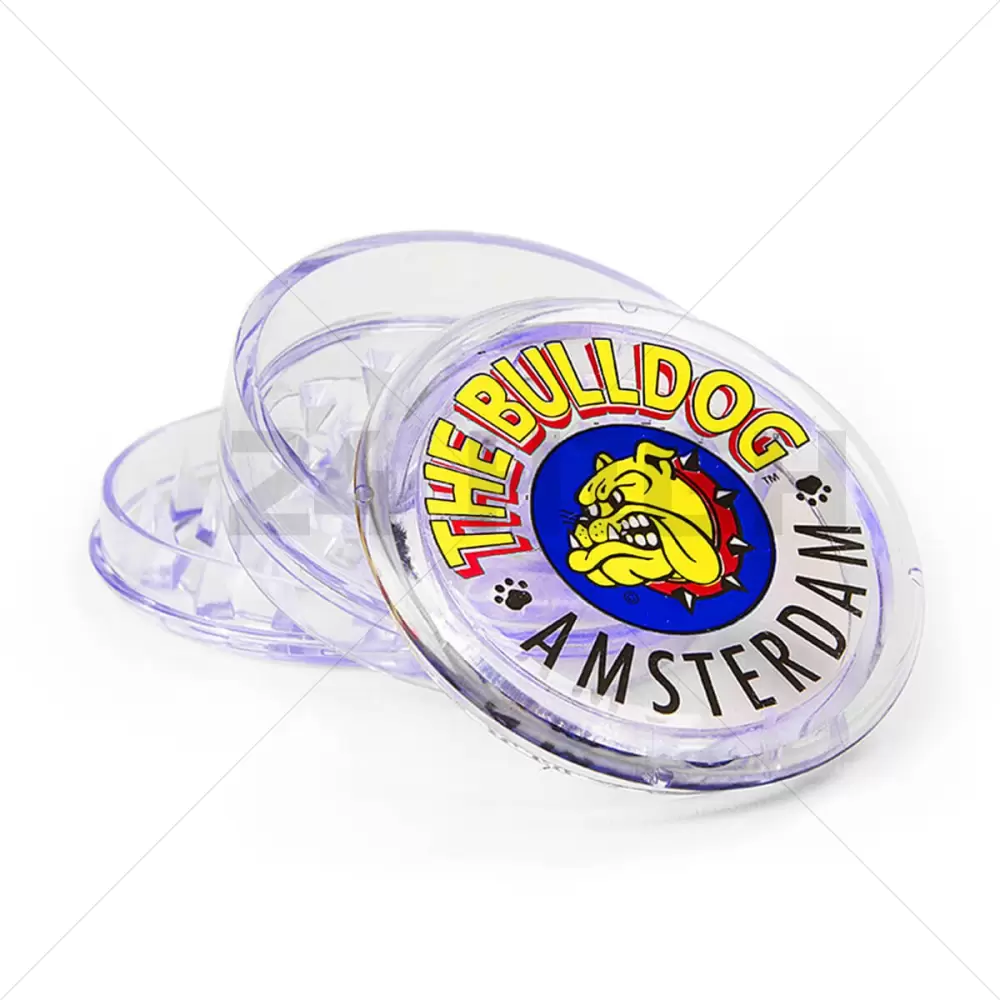 The Bulldog – Grinder Plastic Clear