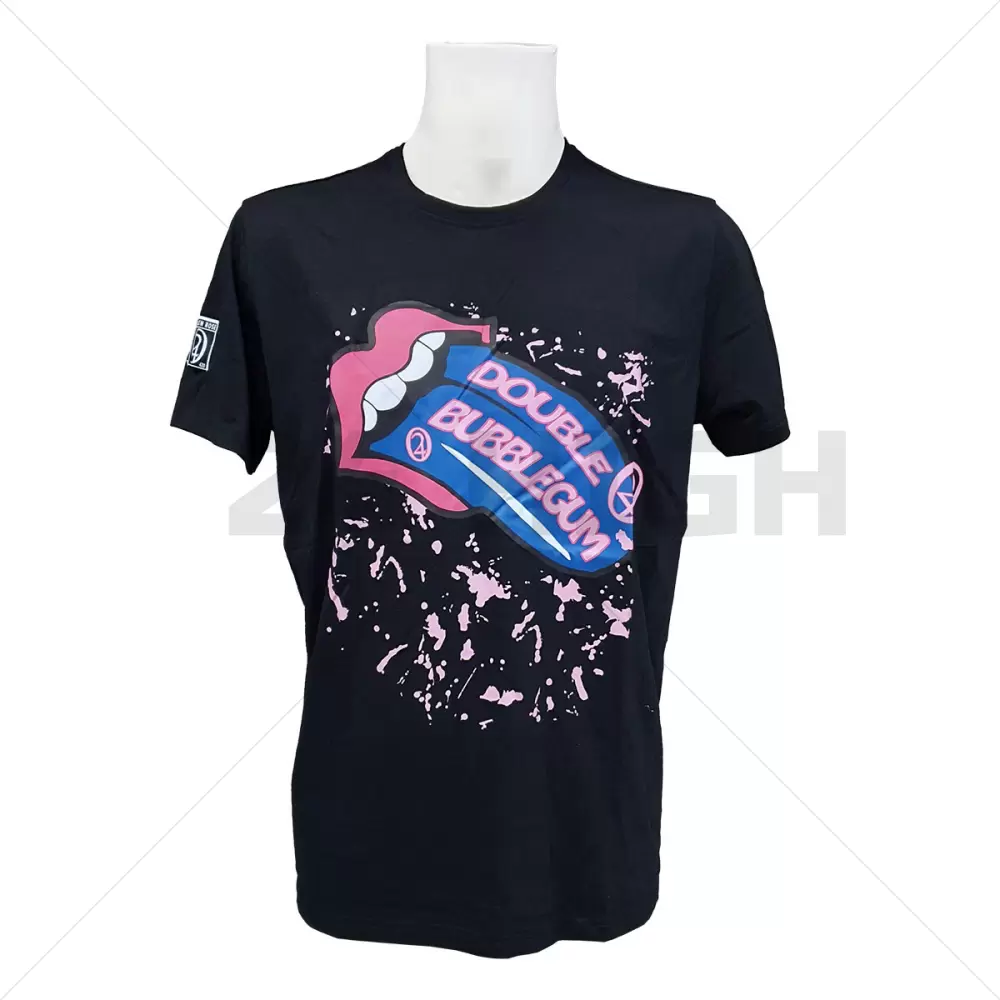 Double Bubble Gum 420 T-shirt – Black