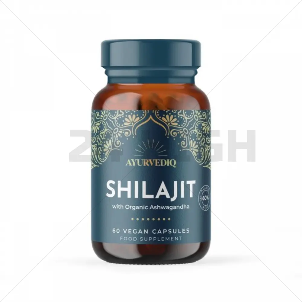 Shilajit Extract & Ashwagandha (Ayurvediq) - 60caps