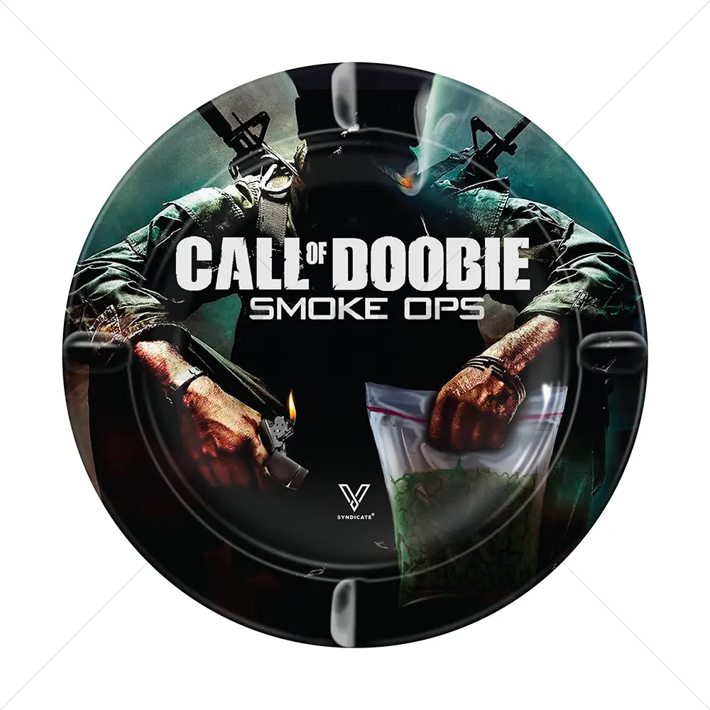 Metal Ashtray Call of Doobie 