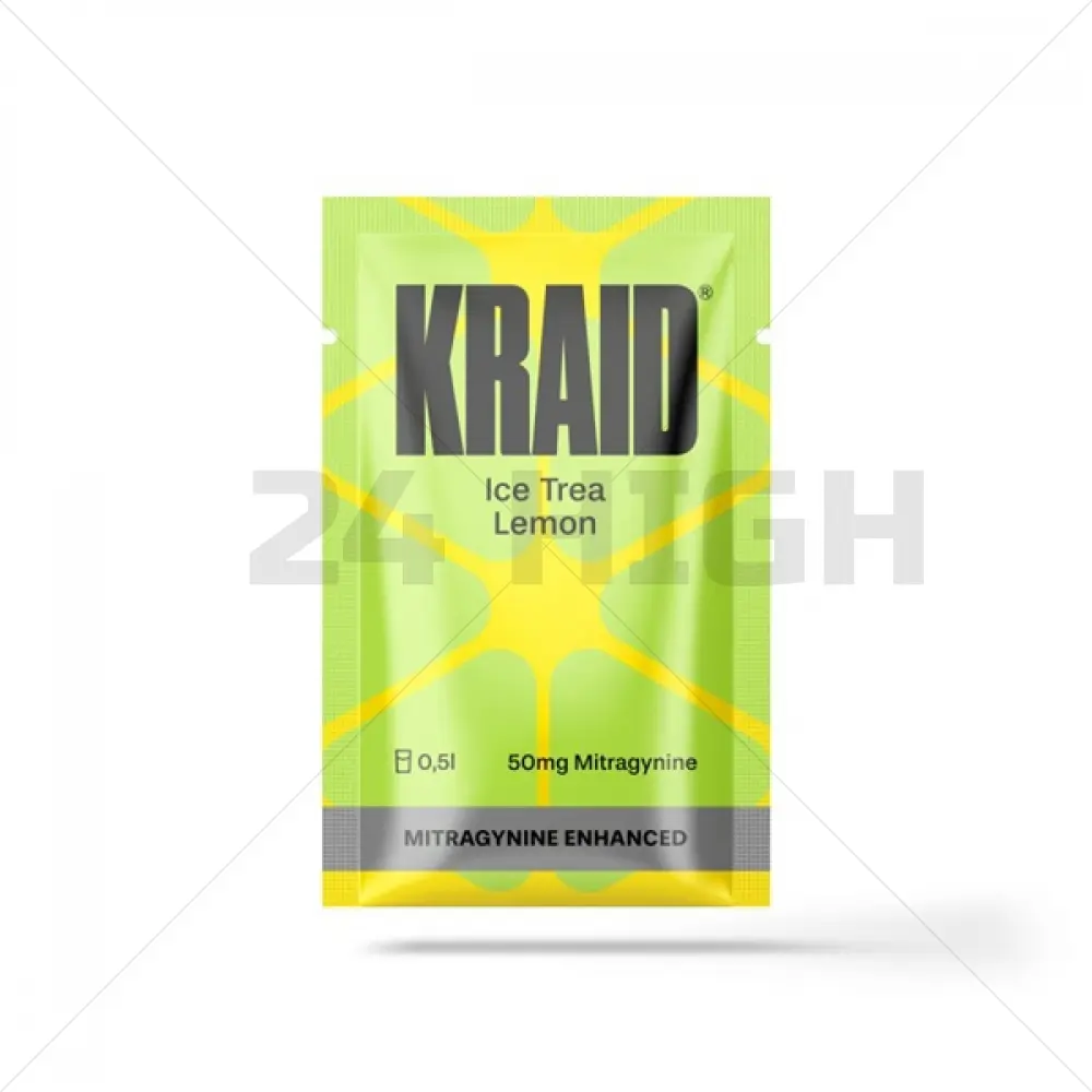 KRAID Ice Trea Lemon – Mitragynine Enhanced