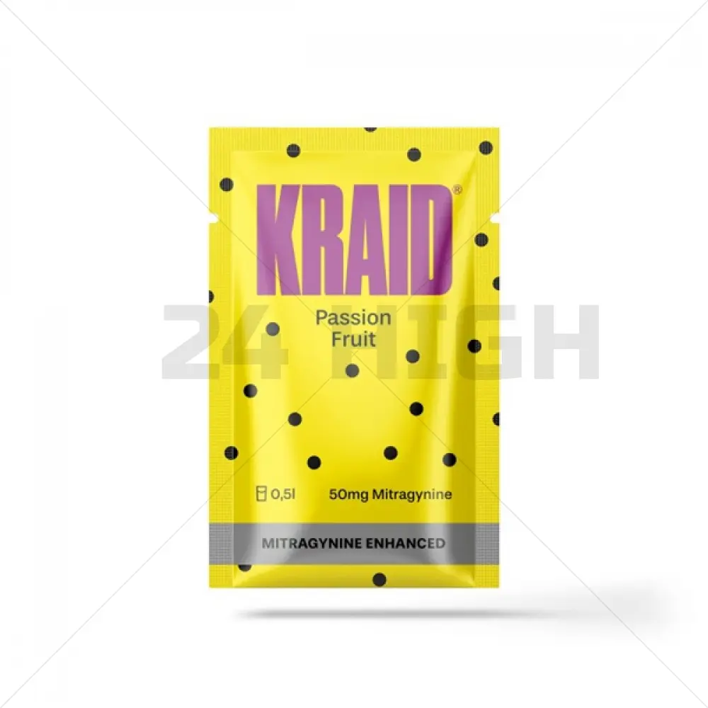 KRAID Passion Fruit – Mitragynine Enhanced